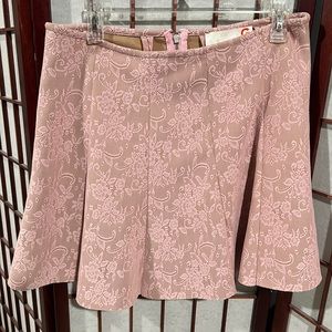 Guess • Pink Lace Skater Skirt